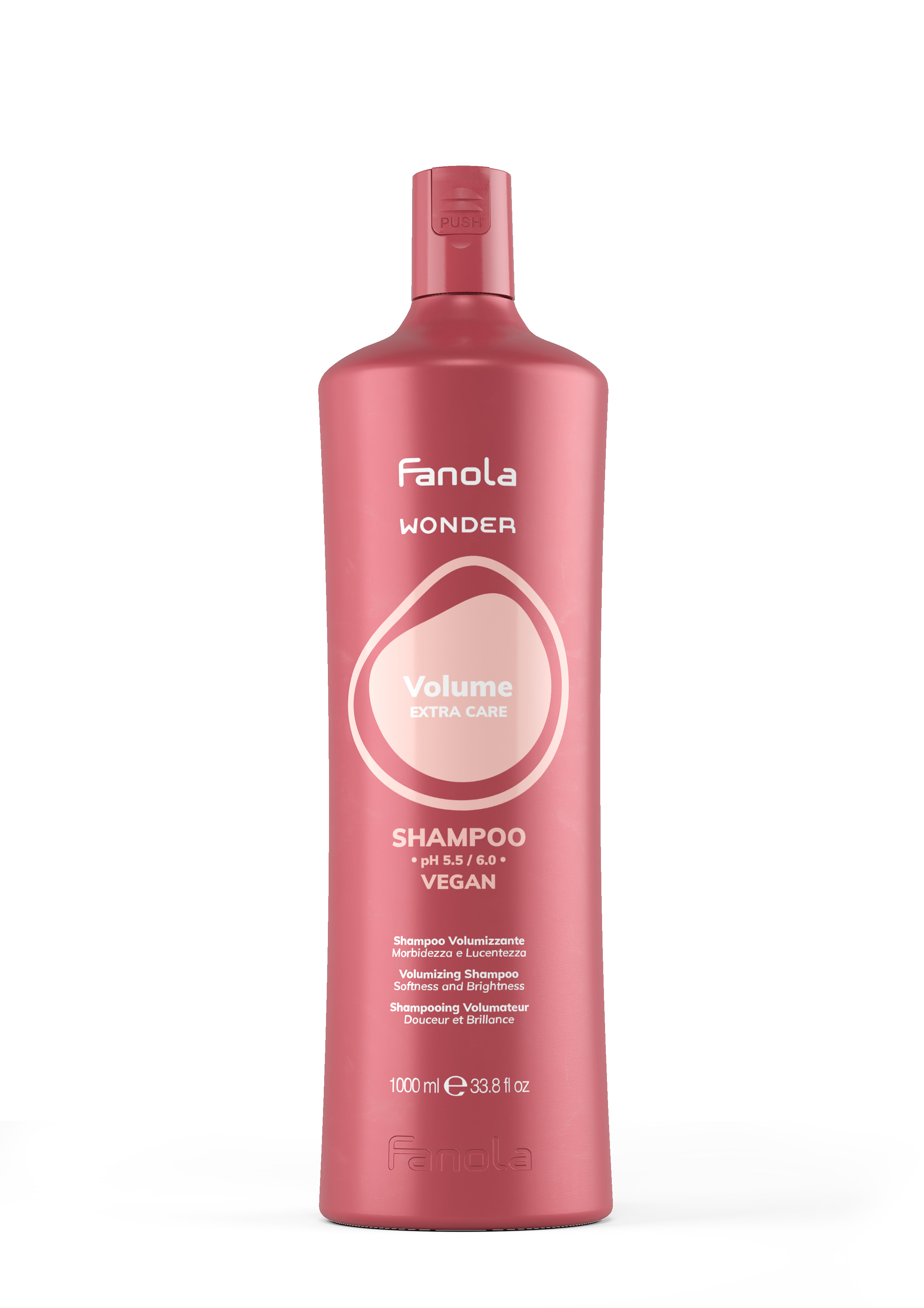 Fanola Wonder Volume Shampoo — шампунь для об’єму волосся, 1000 мл